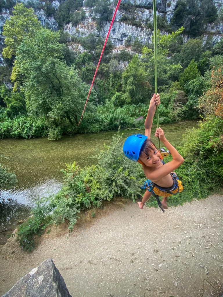 Tyrolienne à la Colle sur Loup
