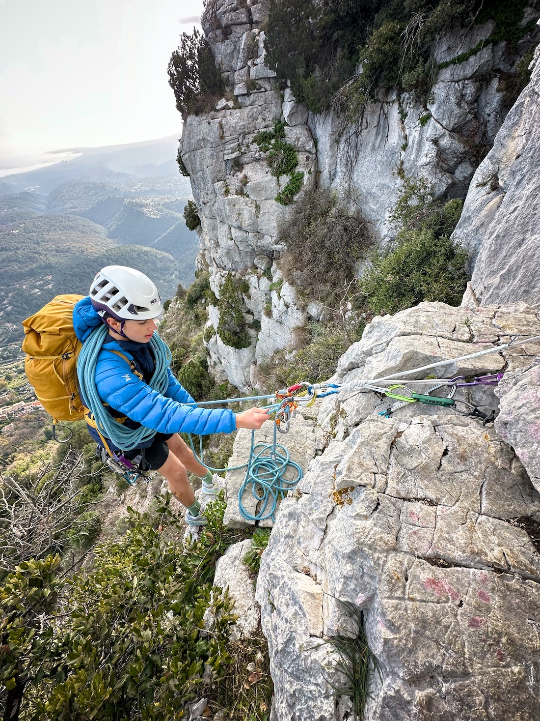 Bilal pose un beau relais