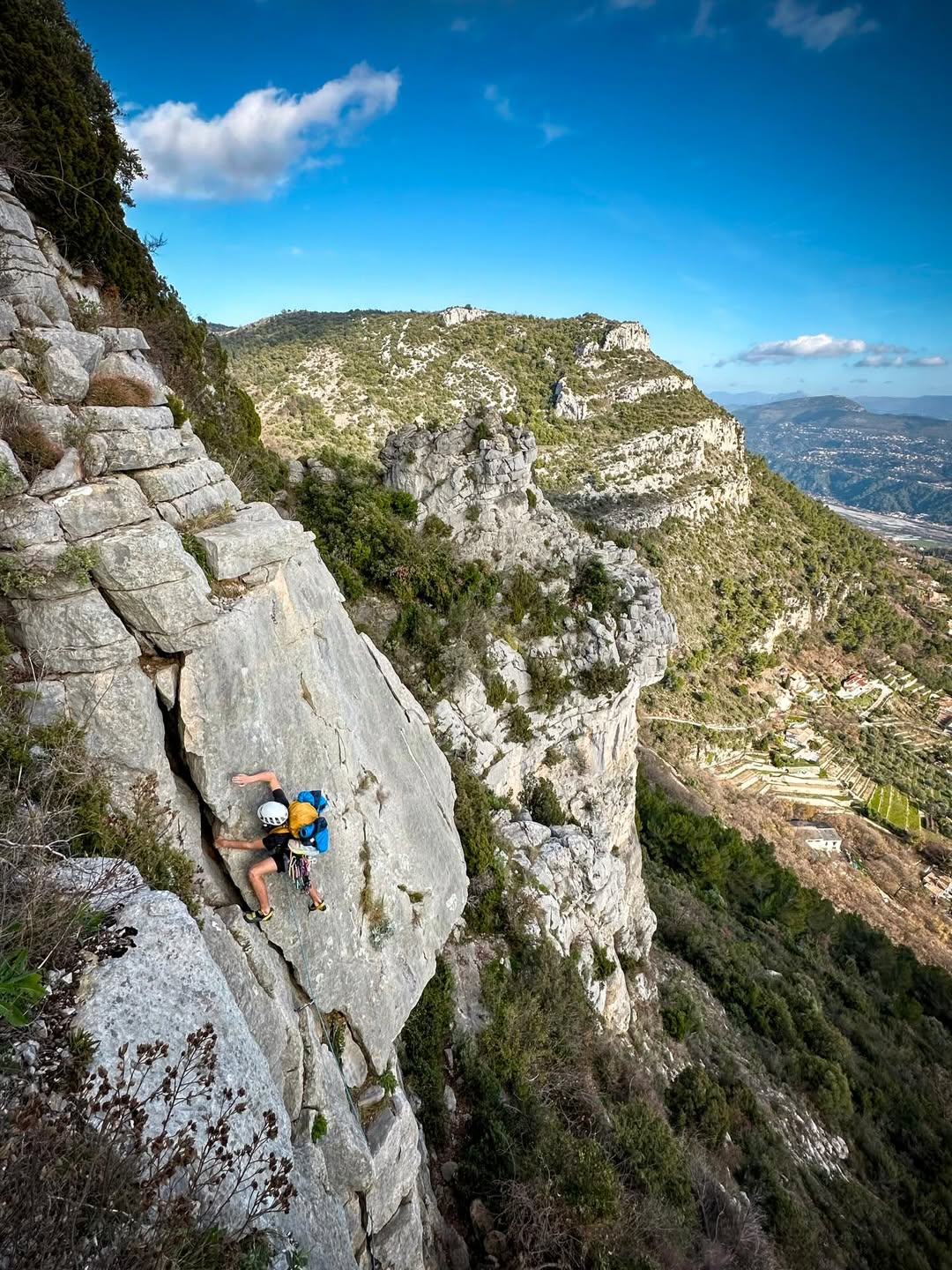 escalade à Saint Jeannet
