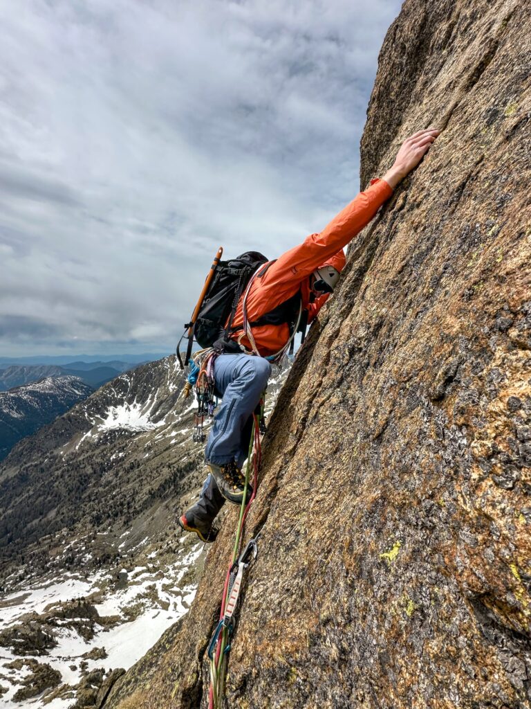 Arête SW de la Cougourde